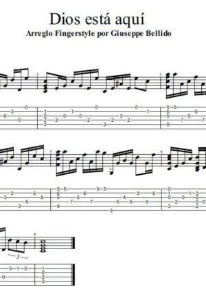 Dios está aqui