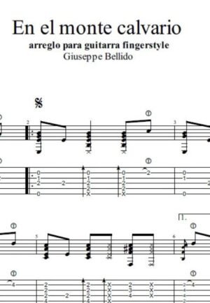 En el monte calvario