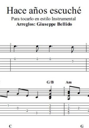 Hace años escuché | Himno 186