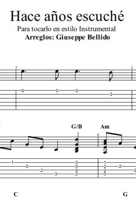 Hace años escuché | Himno 186