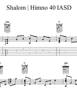 Shalom | Himno 40