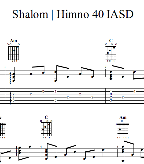 Shalom | Himno 40